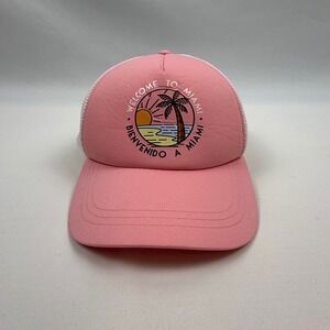 Formula 1 Miami Grand Prix 2023 Pink Trucker Hat F1 Official Product